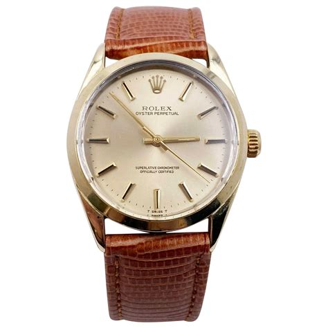 rolex oyster perpetual brown leather strap|Rolex Oyster Perpetual bracelet replacement.